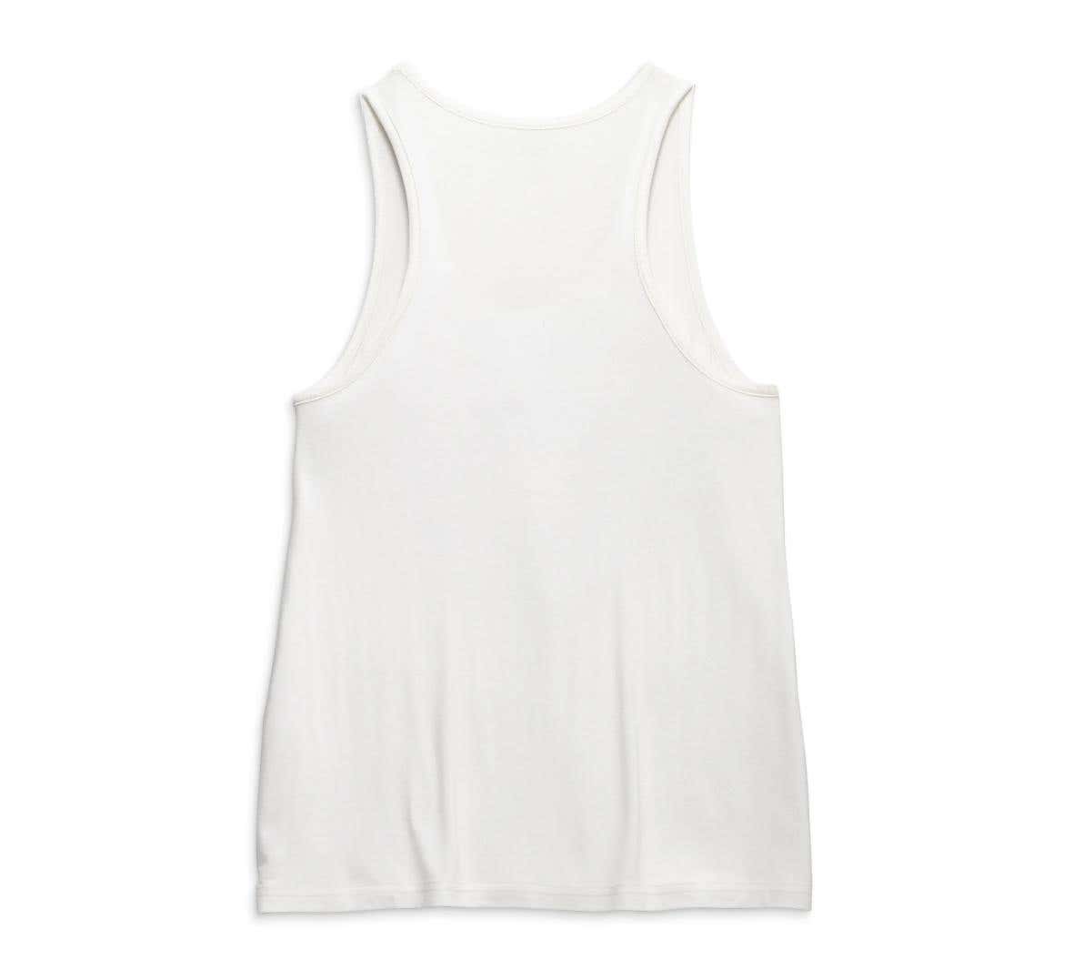 HARLEY-DAVIDSON WOMENS GATHERING ROSES FASHION TANK