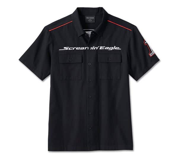 HARLEY-DAVIDSON MENS SCREAMIN EAGLE  SHORT SLEEVE SHIRT