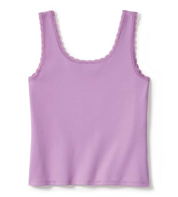 HARLEY-DAVIDSON WOMENS ROSE & THORN BLING LACE TRIM TANK