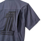 HARLEY-DAVIDSON MENS #1 RACING PERFORMANCE SHORT SLEEVE SHIRT