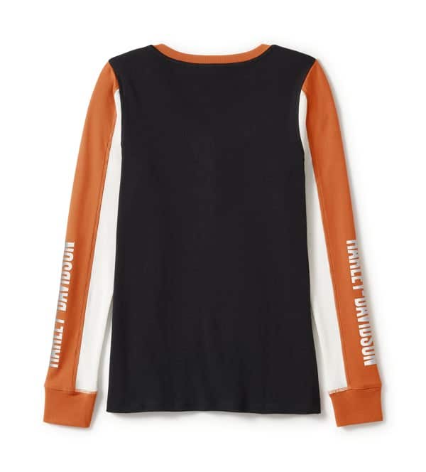 HARLEY-DAVIDSON WOMENS ESSENTIAL HENLEY