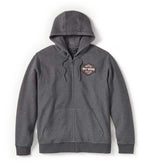 HARLEY-DAVIDSON MENS BAR & SHIELD BALACLAVA HOODIE