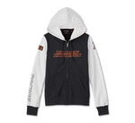 HARLEY-DAVIDSON WOMENS SCREAMIN EAGLE  ZIP FRONT HOODIE