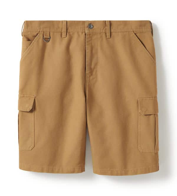 HARLEY-DAVIDSON MENS HERITAGE CANVAS CARGO SHORTS