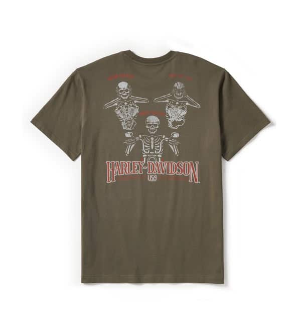 HARLEY-DAVIDSON MENS SEE NO EVO GRAPHIC TEE