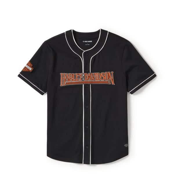 HARLEY-DAVIDSON MENS 03 BASEBALL JERSEY