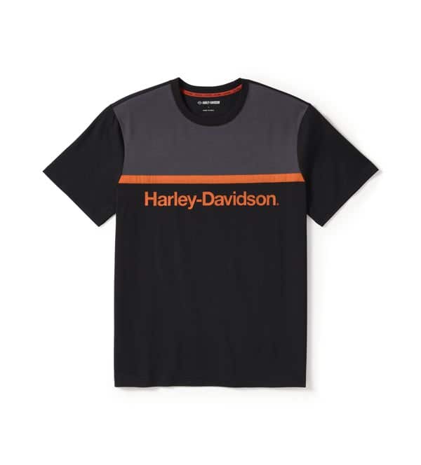 HARLEY-DAVIDSON MENS TECH COOLMAX SHORT SLEEVE TEE
