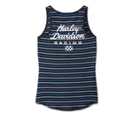 HARLEY-DAVIDSON WOMENS #1 RACING STRIPPED TANK