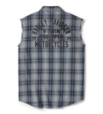 HARLEY-DAVIDSON MENS V-TWIN EQUIPPED PLAID BLOWOUT
