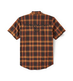HARLEY-DAVIDSON MENS TECH COOLMAX PLAID SHORT SLEEVE SHIRT