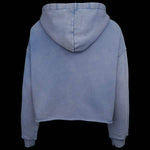 HARLEY-DAVIDSON WOMENS NEON EAGLE CROPPED PULLOVER HOODIE