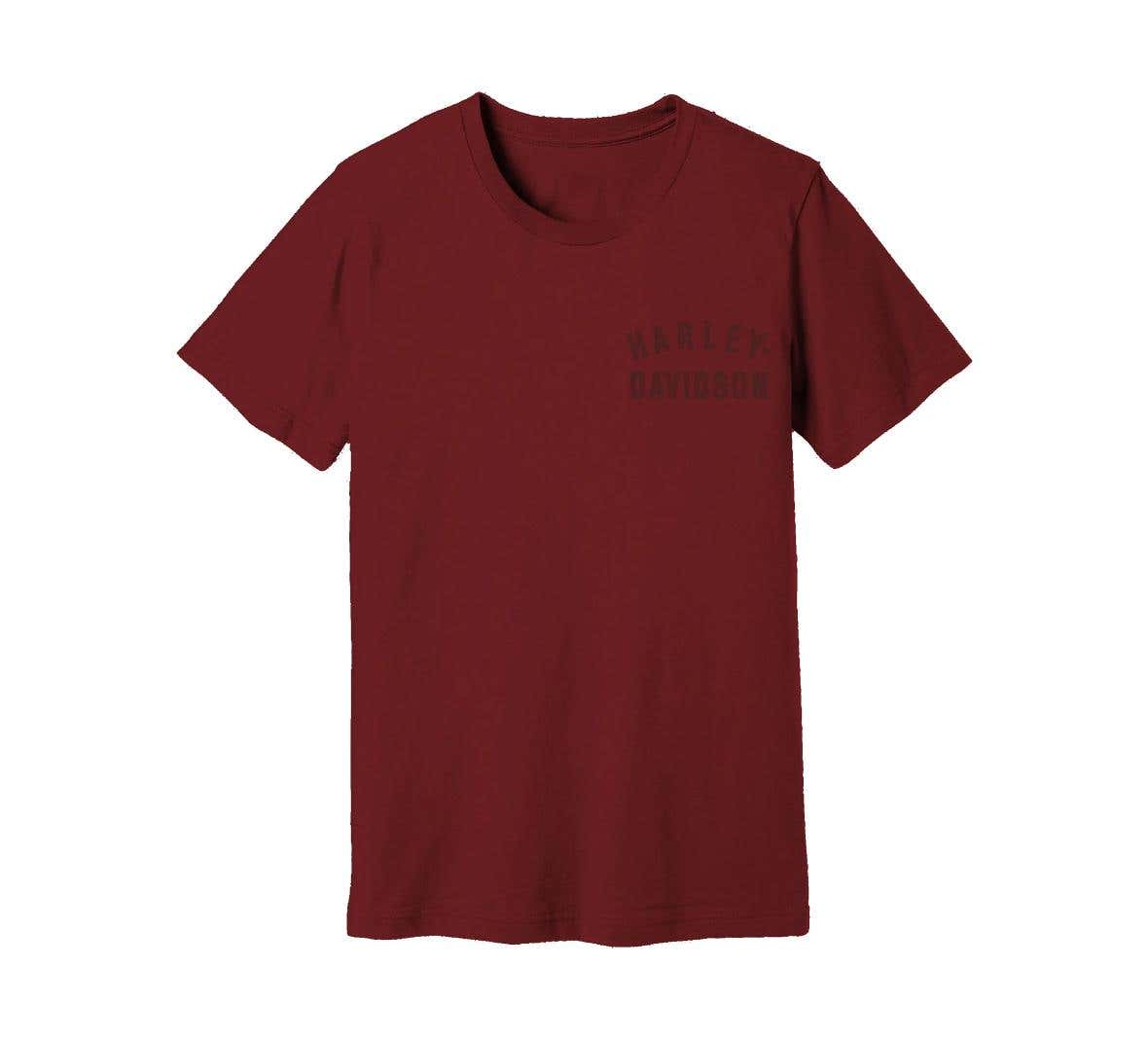 HARLEY-DAVIDSON MENS STAPLE BACK HIT TEE