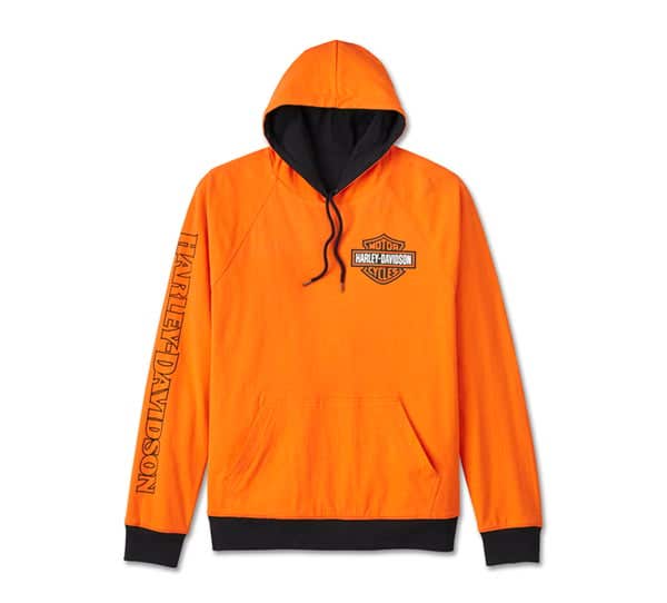HARLEY-DAVIDSON MENS SPIRIT OF FREEDOM REVERSIBLE HOODIE