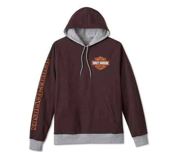 HARLEY-DAVIDSON MENS SPIRIT OF FREEDOM REVERSIBLE HOODIE