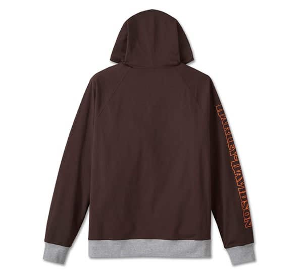 HARLEY-DAVIDSON MENS SPIRIT OF FREEDOM REVERSIBLE HOODIE