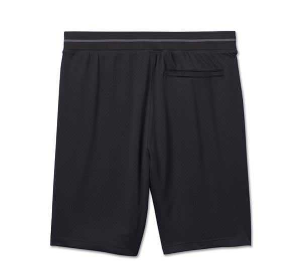 HARLEY-DAVIDSON MENS BOILING POINT MESH SHORTS
