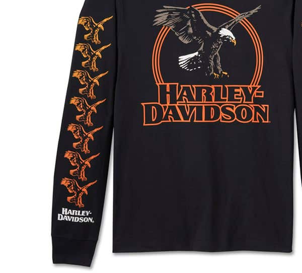HARLEY-DAVIDSON RISING EAGLE LONG SLEEVE TEE