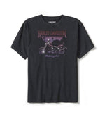 HARLEY-DAVIDSON WOMENS LOWRIDER SUNDOWN OVERSIZED TEE