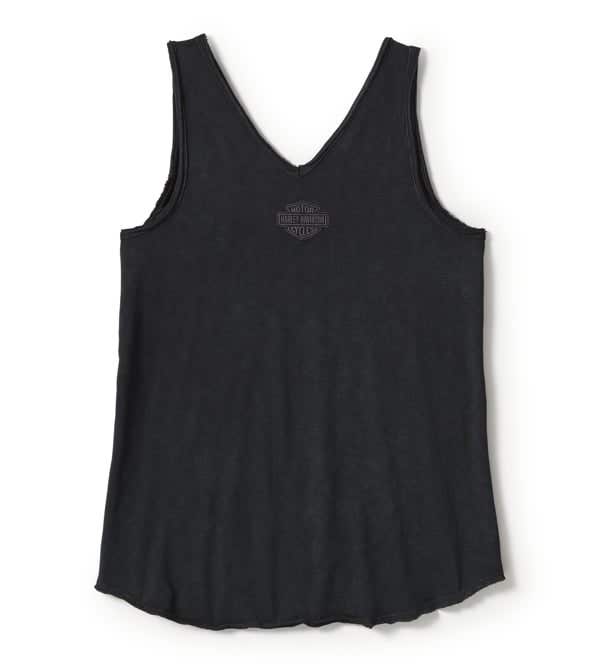 HARLEY-DAVIDSON WOMENS ESSENTIAL V DRAPEY TANK