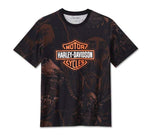 HARLEY-DAVIDSON MENS TATTED UP BAR & SHIELD TEE