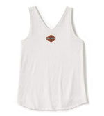 HARLEY-DAVIDSON WOMENS ESSENTIAL V DRAPEY TANK