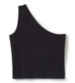 HARLEY-DAVIDSON WOMENS ESSENTIAL BLING ONE SHOULDER TOP