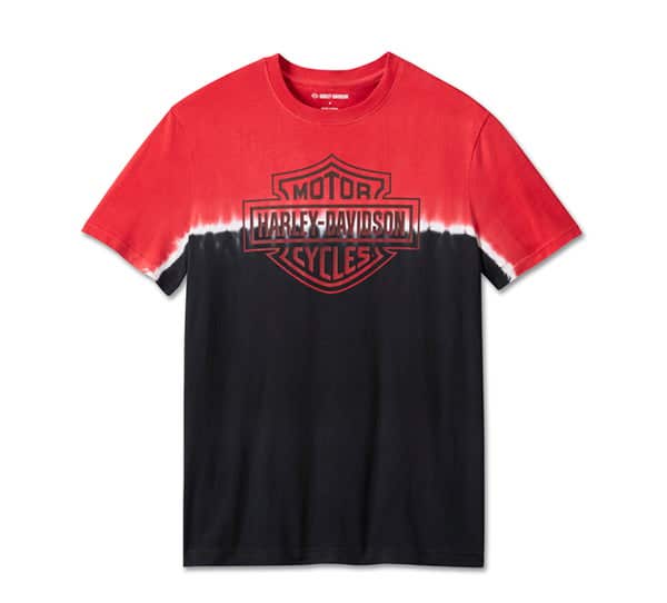 HARLEY-DAVIDSON MENS RED HANDED SHORT SLEEVE TEE