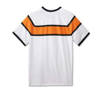 HARLEY-DAVIDSON MENS RACING STRIPES TEE