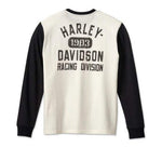 HARLEY-DAVIDSON MENS RACING TEE - COLORBLOCKED