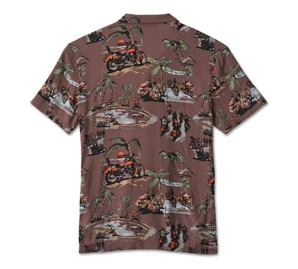 HARLEY-DAVIDSON DAYTONA ALOHA SHIRT