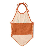 HARLEY-DAVIDSON WOMENS NEON EAGLE PAISLEY BANDANA HALTER