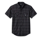 HARLEY-DAVIDSON MENS BAR & SHIELD SHORT SLEEVE SHIRT