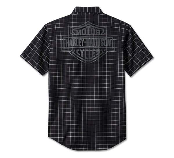 HARLEY-DAVIDSON MENS BAR & SHIELD SHORT SLEEVE SHIRT