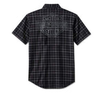 HARLEY-DAVIDSON MENS BAR & SHIELD SHORT SLEEVE SHIRT