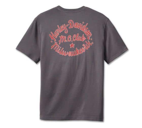 HARLEY-DAVIDSON MENS CLUB CREW TEE