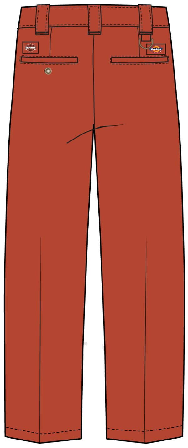 HARLEY-DAVIDSON MENS Dickies X H-d Original 874 Work Pants