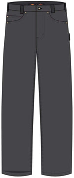 HARLEY-DAVIDSON MENS Dickies X H-d Flex Fit Double Pocket Carpenter Pant