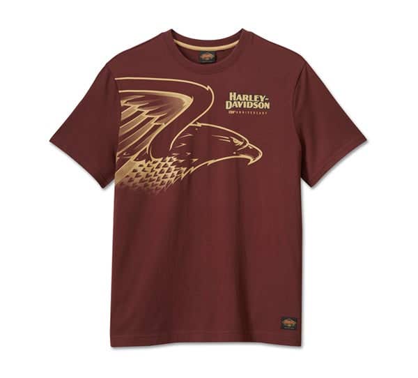 HARLEY-DAVIDSON MENS 120TH ANNIVERSARY SPEEDBIRD TEE