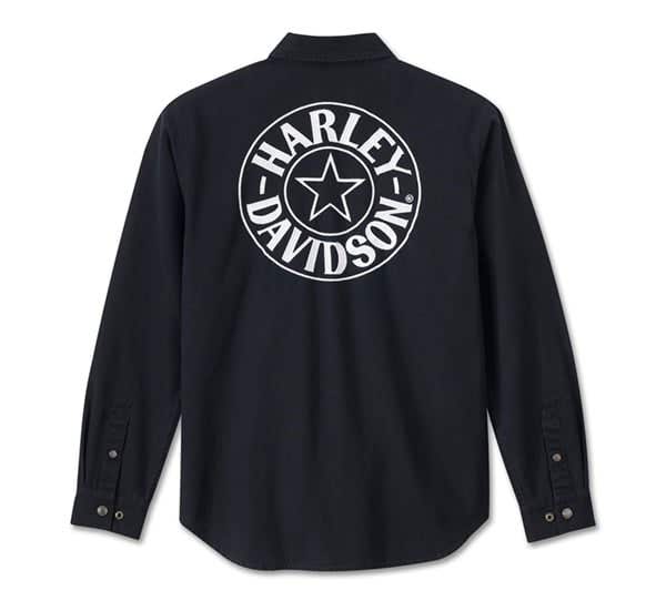 HARLEY-DAVIDSON MENS SPIRIT OF FREEDOM OVERSHIRT