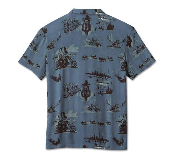 HARLEY-DAVIDSON MENS STURGIS ALOHA SHIRT