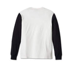 HARLEY-DAVIDSON MENS 120TH ANNIVERSARY COLORBLOCK TEE