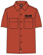 HARLEY-DAVIDSON MENS DICKIES X H-D EAGLE SS WORK SHIRT