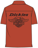 HARLEY-DAVIDSON MENS DICKIES X H-D EAGLE SS WORK SHIRT