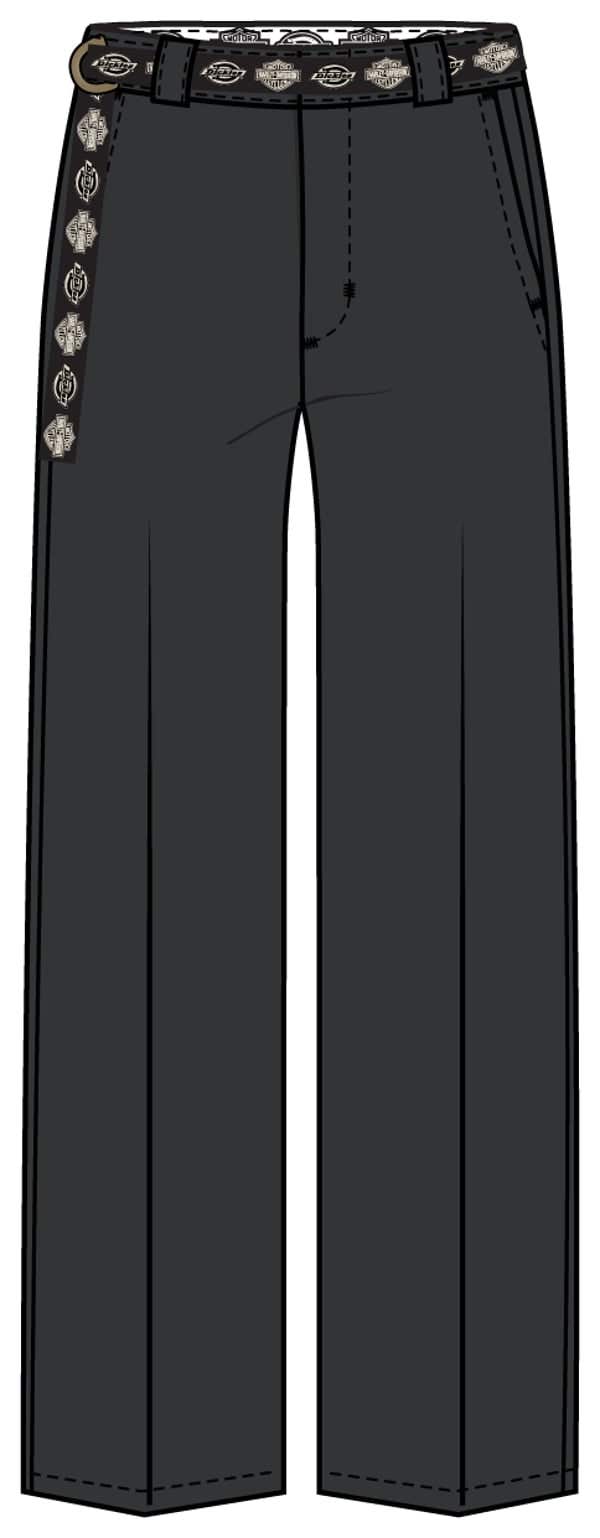 HARLEY-DAVIDSON WOMENS DICKIES X H-D ORIGINAL 874 WORK PANTS