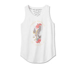 HARLEY-DAVIDSON WOMENS AMERICAN TRADITIONAL RIP & REPAIR TANK