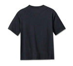 HARLEY-DAVIDSON WOMENS KING COBRA BOXY TEE