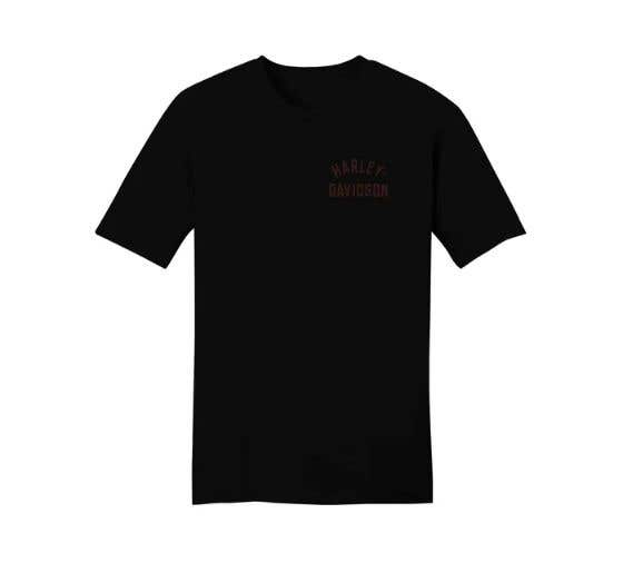 HARLEY-DAVIDSON MENS RACING RINGER TEE