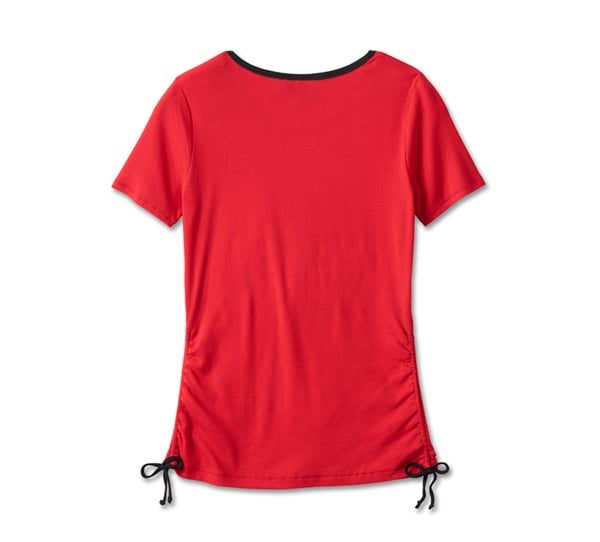 HARLEY-DAVIDSON WOMENS ILLUMINATE BAR & SHIELD TEE