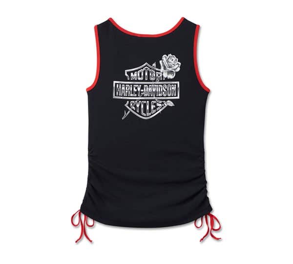 HARLEY-DAVIDSON WOMENS ILLUMINATE BAR & SHIELD TANK
