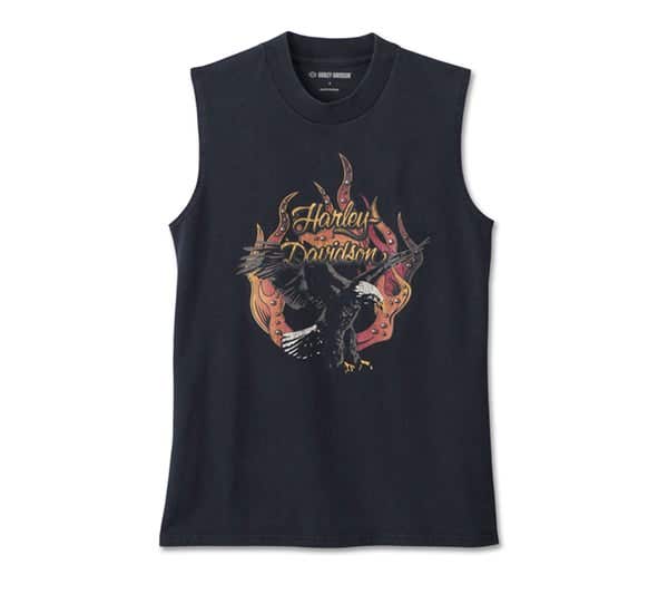 HARLEY-DAVIDSON WOMENS SPIRIT OF FREEDOM MUSCLE TANK